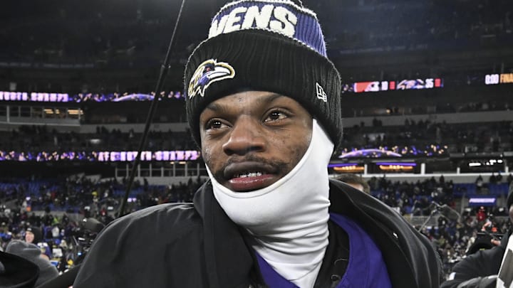 Baltimore Ravens quarterback Lamar Jackson