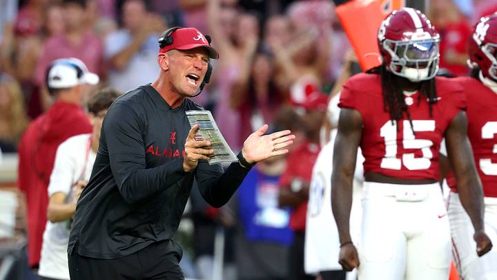 Alabama coach Kalen DeBoer could take a big step out of Nick Saban’s shadow with a win over Georgia this weekend. Alabama coach Kalen DeBoer could take a big step out of Nick Saban’s shadow with a win over Georgia this weekend.