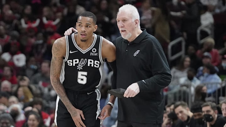 San Antonio Spurs head coach Greg Popovich.