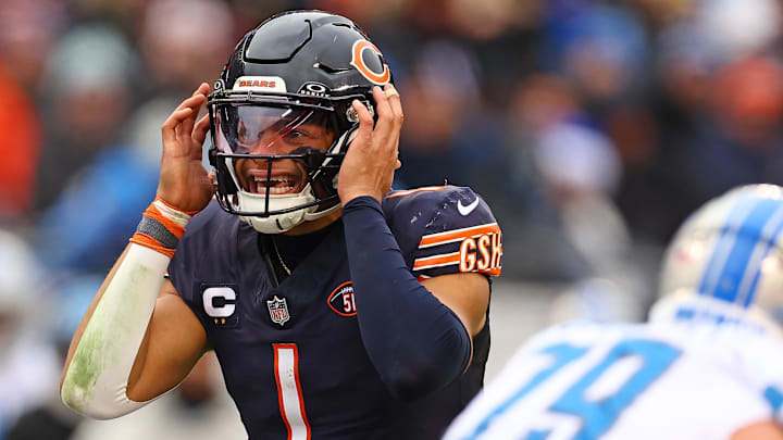 Lions HC Dan Campbell is happy that Justin Fields is no longer in the NFC North. 