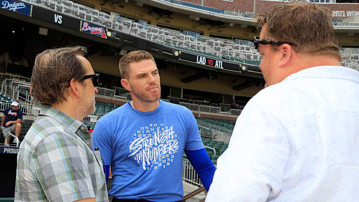 MLB: JUN 25 Dodgers at Braves