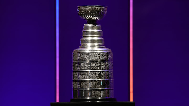 The Stanley Cup in 2023.