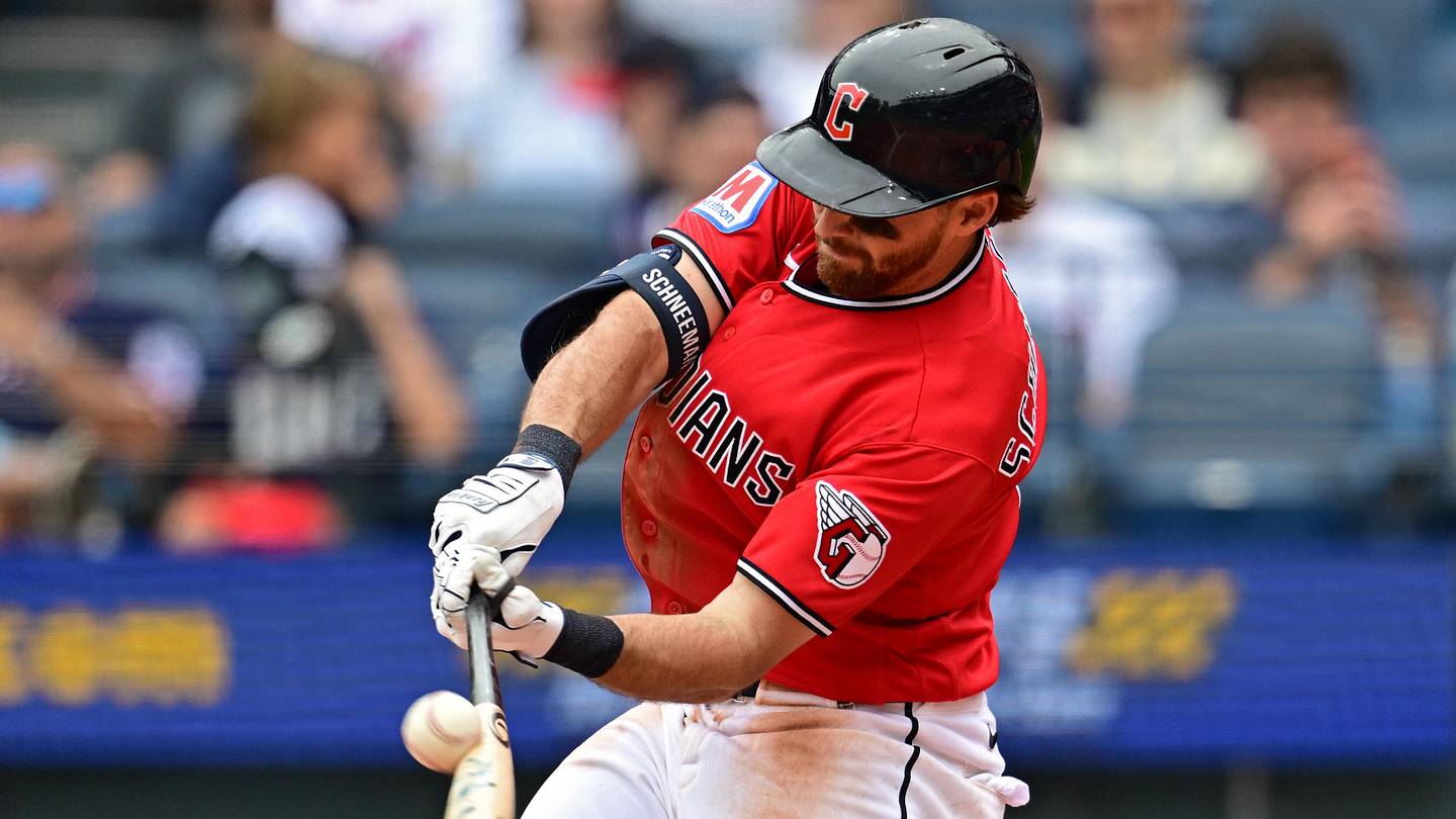 Schneemann Continues To Fill Cracks for Guardians, Manager Praises His Play