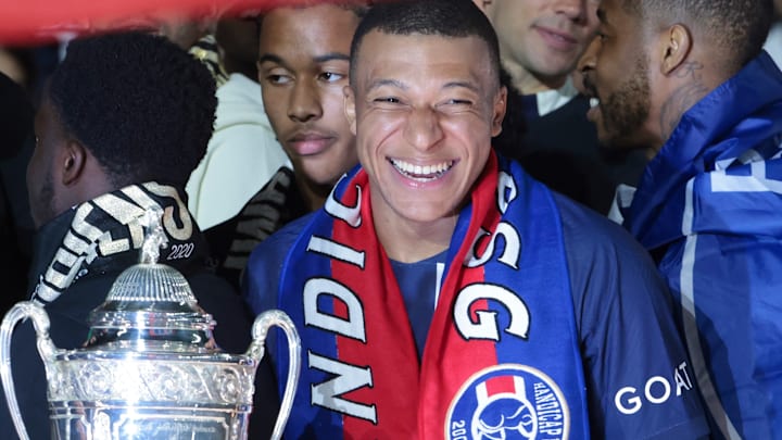 Contre l'OL, Kylian Mbappé disputera ses dernières minutes sous le maillot du PSG et voudra gagner la Coupe de France