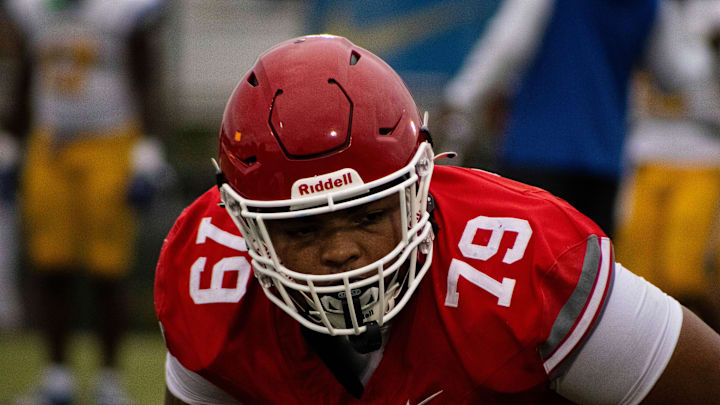 Baylor 2026 offensive tackle Gabriel Osenda