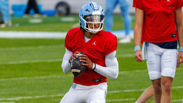 North Carolina's Practice Like A Pro Spring Football Event