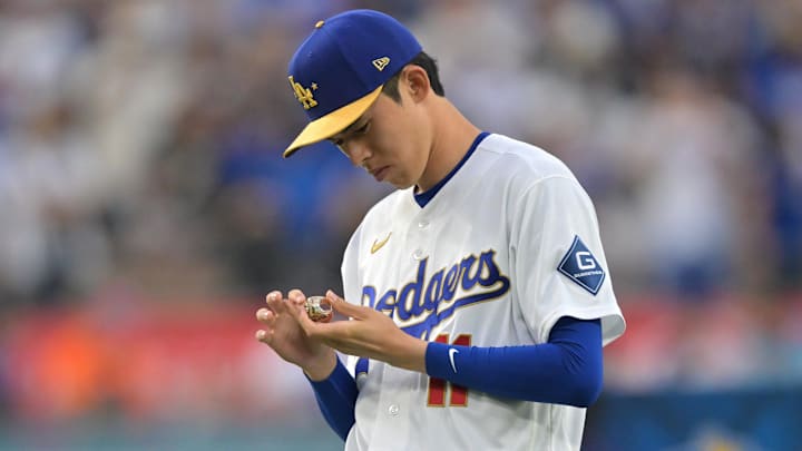 Los Angeles Dodgers pitcher Roki Sasaki.