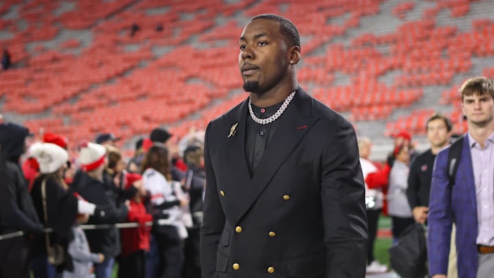 Nov 29, 2024; Athens, Georgia, USA; Georgia Bulldogs defensive lineman Mykel Williams (13) walks into Sanford Stadium before a game against the Georgia Tech Yellow Jackets. Mandatory Credit: Brett Davis-Imagn Images Nov 29, 2024; Athens, Georgia, USA; Georgia Bulldogs defensive lineman Mykel Williams (13) walks into Sanford Stadium before a game against the Georgia Tech Yellow Jackets. Mandatory Credit: Brett Davis-Imagn Images