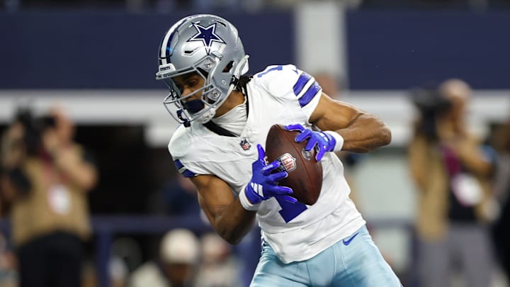 Dallas Cowboys wide receiver Jalen Tolbert