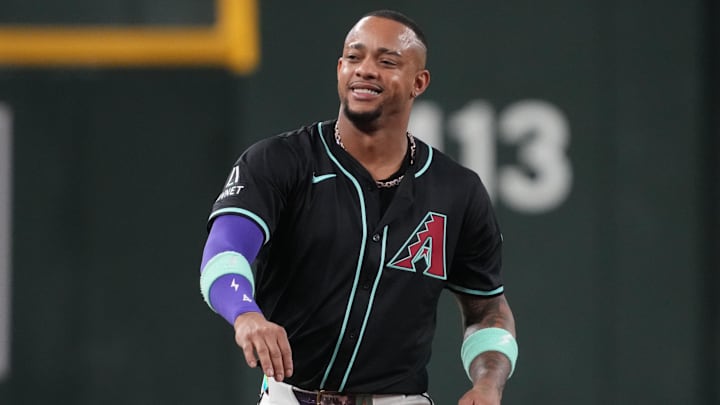 Arizona Diamondbacks second baseman Ketel Marte Arizona Diamondbacks second baseman Ketel Marte