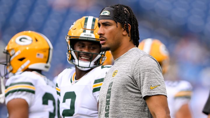 Green Bay Packers quarterback Jordan Love