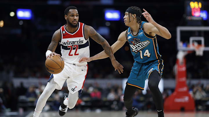 Mar 14, 2023; Washington, District of Columbia, USA; Washington Wizards guard Monte Morris (22)