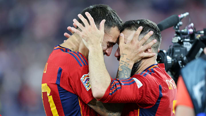 Dani Carvajal et Joselu