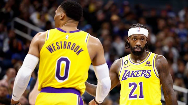 Russell Westbrook y Patrick Beverley jugaron juntos en los Lakers media temporada