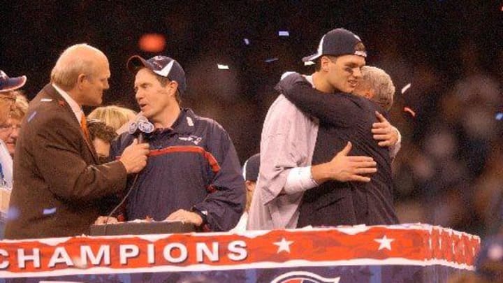 Brady won his first Super Bowl way back in 2002.