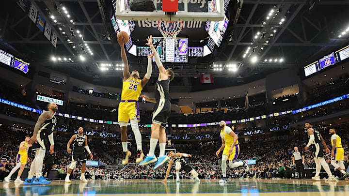 Los Angeles Lakers v Milwaukee Bucks