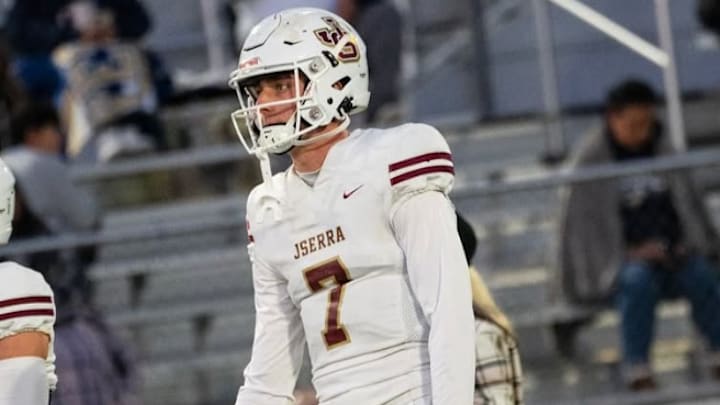 Ryan Hopkins is departing JSera to play his senior year at the nation's top high school football program, Mater Dei is Southern California