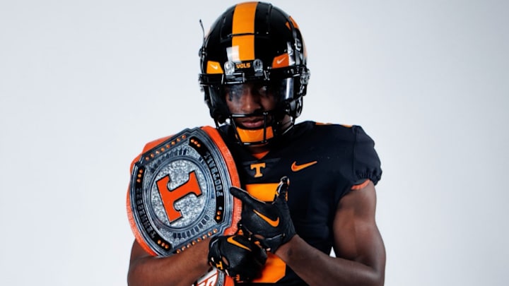 2026 running back prospect Savion Hiter during a recruiting visit to the University of Tennessee