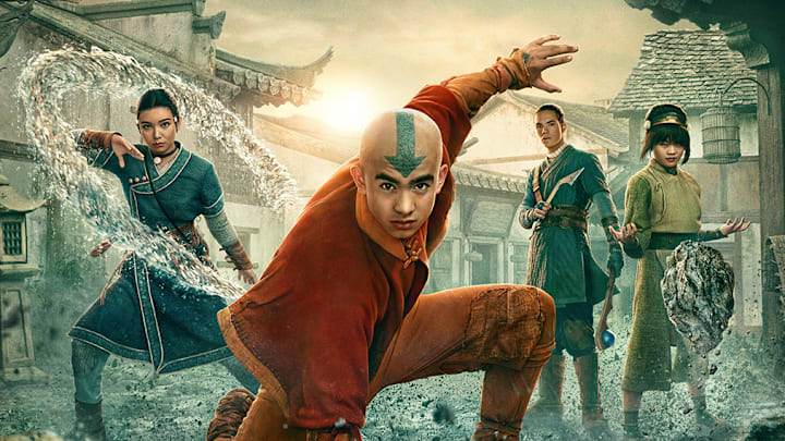 Avatar: The Last Airbender season 2 poster.