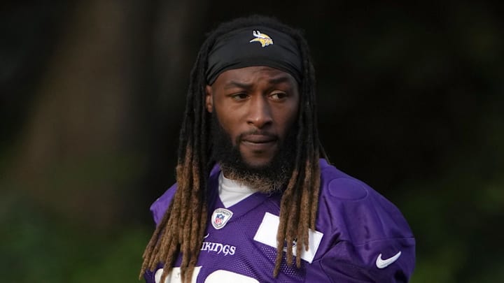 Minnesota Vikings running back Aaron Jones.
