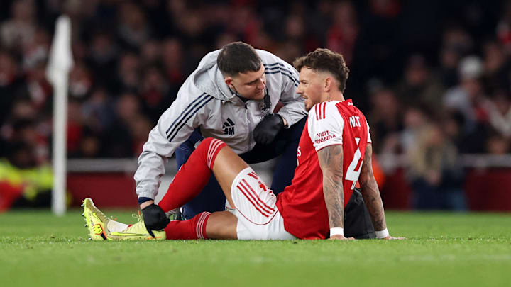 Ben White brought Arsenal up to the grim 100 'milestone' against Wolves Ben White brought Arsenal up to the grim 100 'milestone' against Wolves