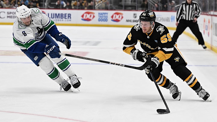 Vancouver Canucks v Pittsburgh Penguins