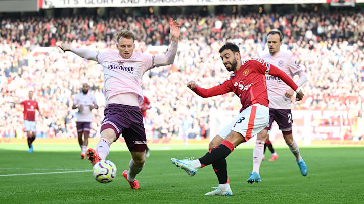 Manchester United FC v Brentford FC - Premier League Manchester United FC v Brentford FC - Premier League