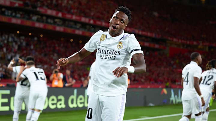 Vinicius Jr. viene de ganar la Copa del Rey
