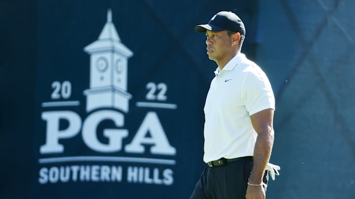 Tiger Woods will tee it up for the second time this season for the PGA Championship at Southern Hills.