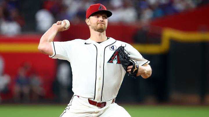 Jun 2, 2026; Phoenix, Arizona, USA; Arizona Diamondbacks pitcher Michael Soroka against the Los Angeles Dodgers at Chase Field. Mandatory Credit: Mark J. Rebilas-Imagn Images Jun 2, 2026; Phoenix, Arizona, USA; Arizona Diamondbacks pitcher Michael Soroka against the Los Angeles Dodgers at Chase Field. Mandatory Credit: Mark J. Rebilas-Imagn Images