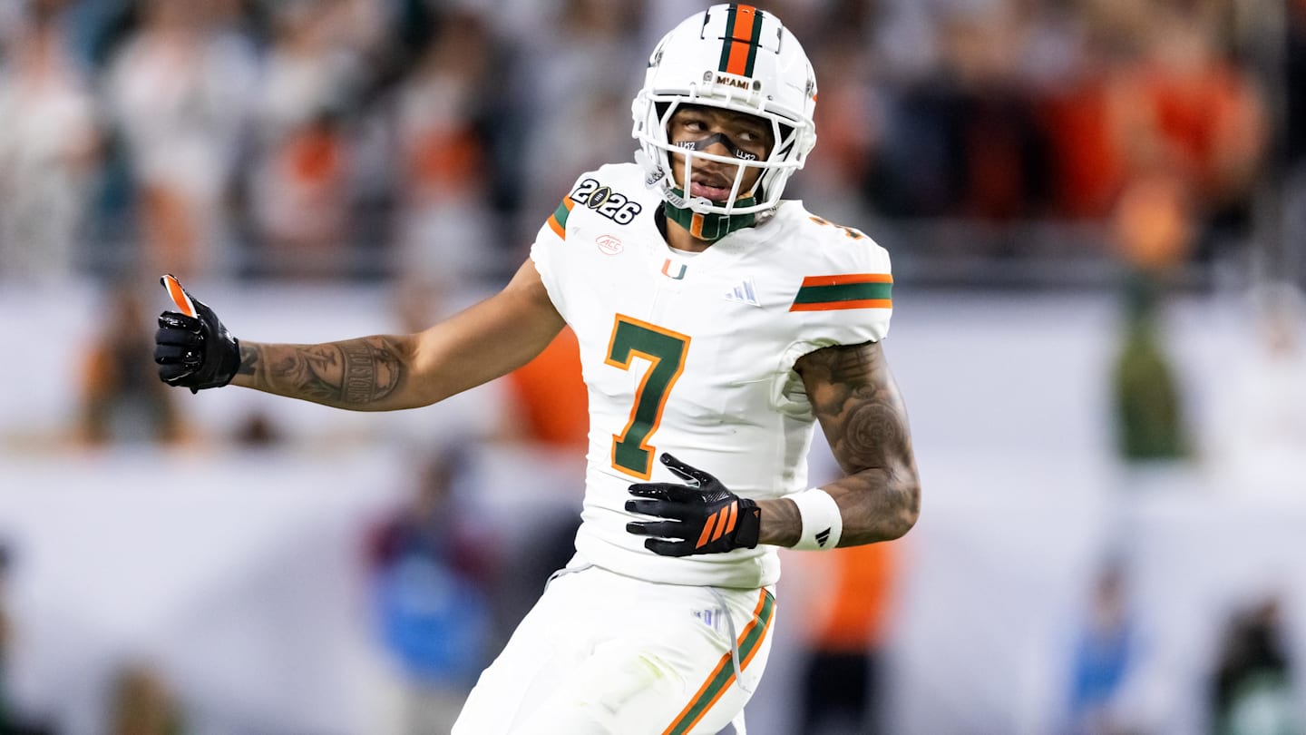 Broncos Conduct Sit-Down With Miami WR Ahead of Draft