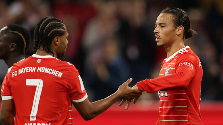 Serge Gnabry und Leroy Sané sind derzeit meist nur Joker