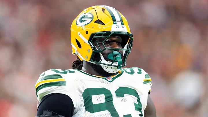 Green Bay Packers defensive lineman Nazir Stackhouse (93) 
