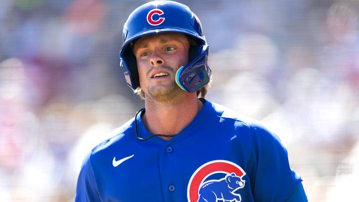 Mar 13, 2026; Phoenix, Arizona, USA; Chicago Cubs shortstop Ben Cowles against the Chicago White Sox during a spring training game at Camelback Ranch-Glendale. Mandatory Credit: Mark J. Rebilas-Imagn Images Mar 13, 2026; Phoenix, Arizona, USA; Chicago Cubs shortstop Ben Cowles against the Chicago White Sox during a spring training game at Camelback Ranch-Glendale. Mandatory Credit: Mark J. Rebilas-Imagn Images