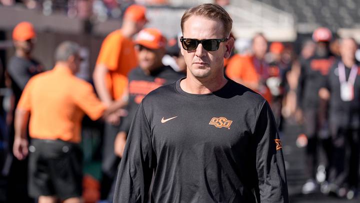 OSU head coach Eric Morris. OSU head coach Eric Morris.