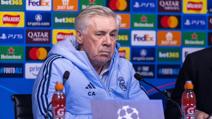 Carlo Ancelotti admitted Real Madrid's tactics
