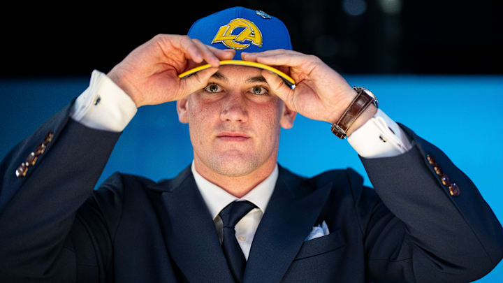 Los Angeles Rams QB Ty Simpson