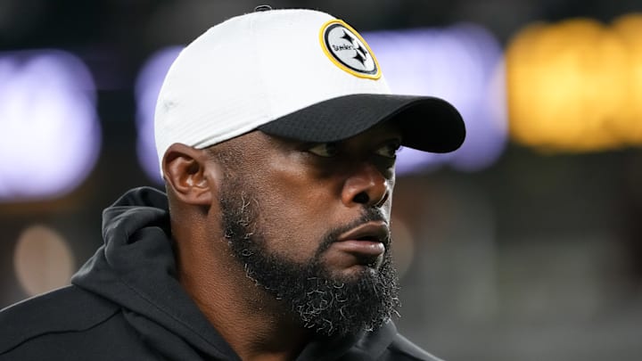 Pittsburgh Steelers head coach Mike Tomlin Pittsburgh Steelers head coach Mike Tomlin
