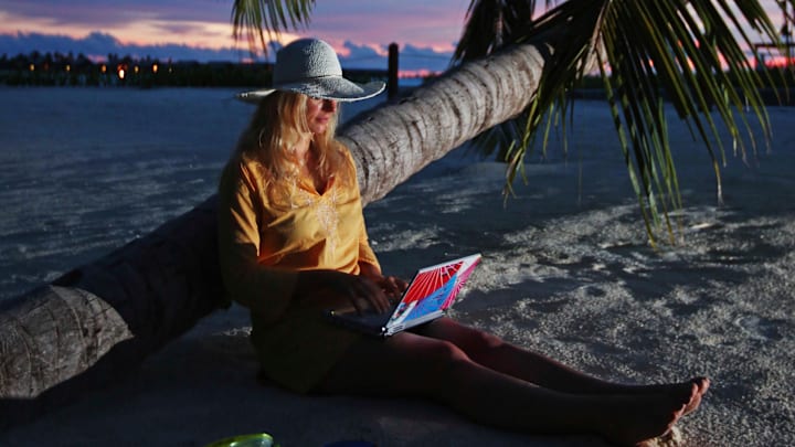 "Workation" — a hybrid of work and vacation
