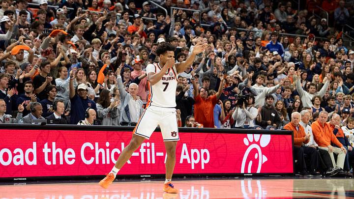 Auburn forward Keyshawn Hall transferred to St. John's on Tuesday night. Auburn forward Keyshawn Hall transferred to St. John's on Tuesday night.