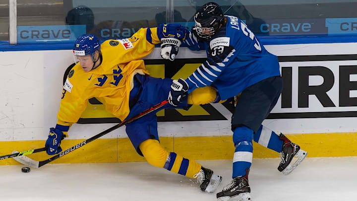 Finland v Sweden: Quarterfinals - 2021 IIHF World Junior Championship