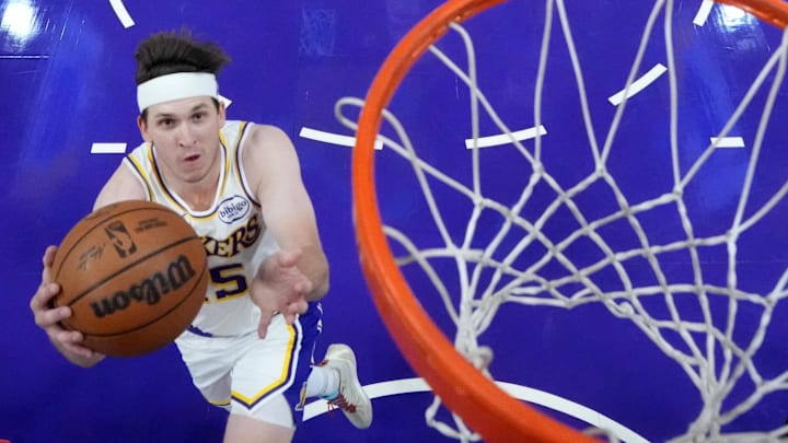 Austin Reaves pudiera reaparecer este viernes ante los Rockets