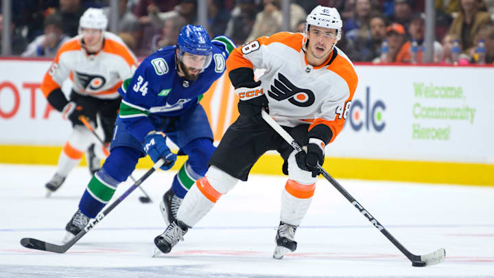 Philadelphia Flyers v Vancouver Canucks