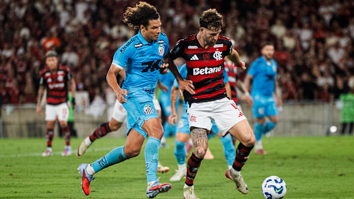 Flamengo e Santos duelam no Maracanã pela 10ª rodada do Brasileirão