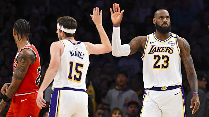 Austin Reaves, LeBron James, Los Angeles Lakers