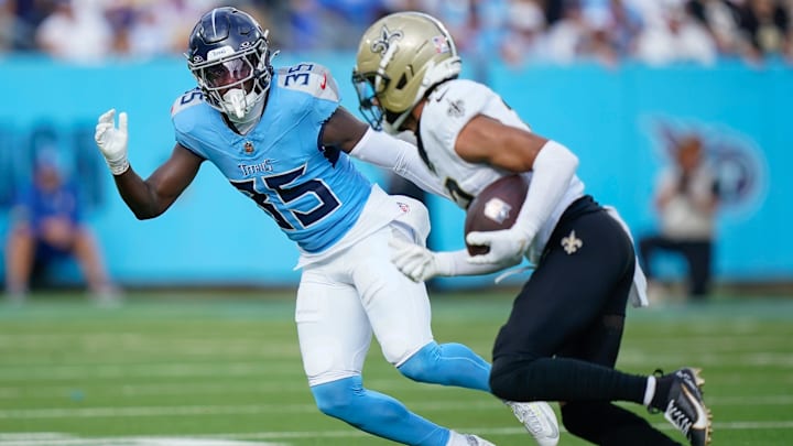 Former Tennessee Titans cornerback Kaiir Elam.