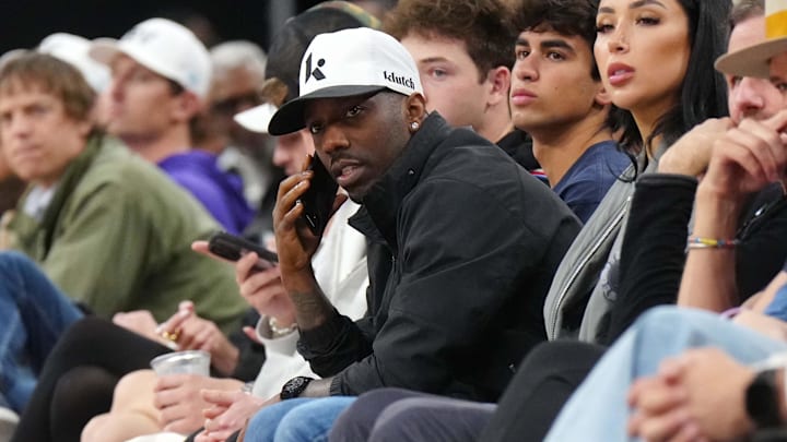 Mar 9, 2025; Inglewood, California, USA; Sports agent Rich Paul watches in the second half of the game between the Sacramento Kings and the LA Clippers at Intuit Dome. Mandatory Credit: Kirby Lee-Imagn Images Mar 9, 2025; Inglewood, California, USA; Sports agent Rich Paul watches in the second half of the game between the Sacramento Kings and the LA Clippers at Intuit Dome. Mandatory Credit: Kirby Lee-Imagn Images