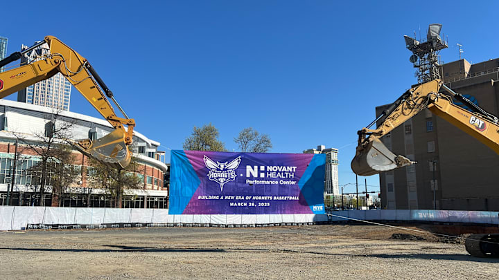 Hornets break ground on new practice facility 