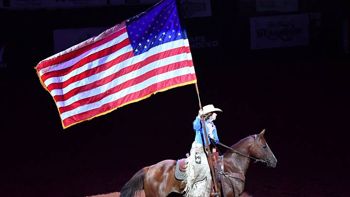 Rodeo grand entry
