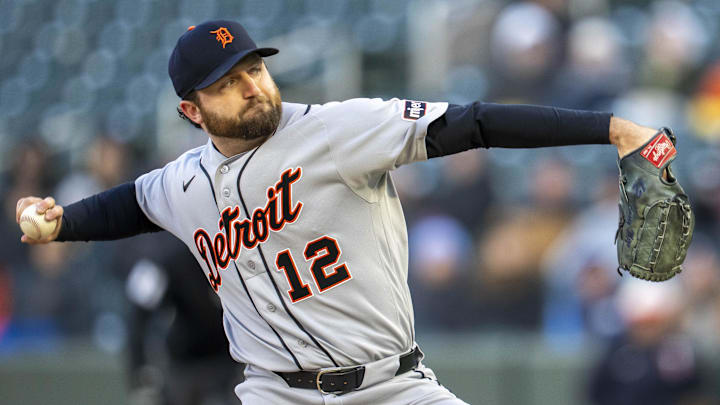 Detroit Tigers starting pitcher Casey Mize